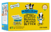 The Bear and the Rat Frozen Banana & Peanut Butter Dog Treat - 3.5oz, Pack of 4