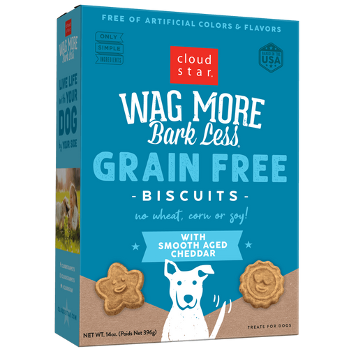 Wag More Bark Less Crunchy Dental Dog Treats  14oz.