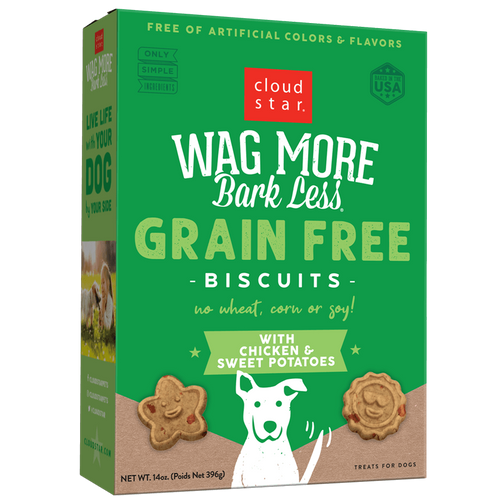 Wag More Bark Less Crunchy Dental Dog Treats  14oz.