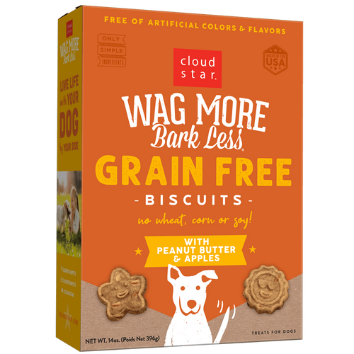 Wag More Bark Less Crunchy Dental Dog Treats  14oz.
