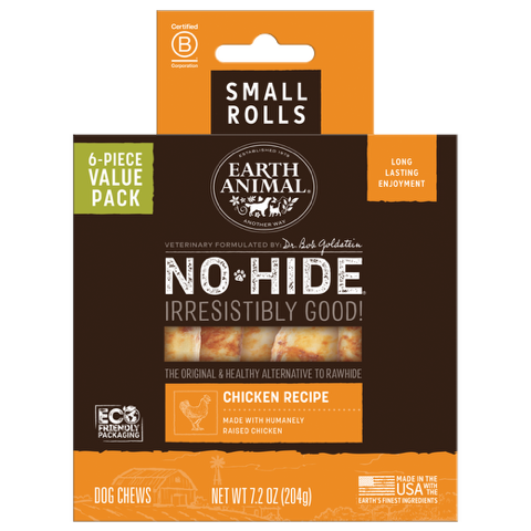 No-Hide® Chicken Rolls 4- Value Box of 6