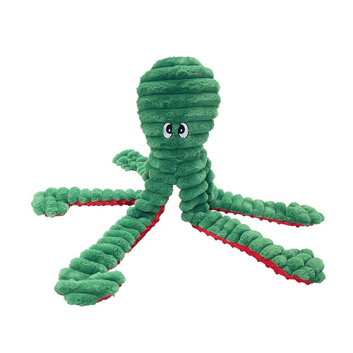 26 Christmas King Octopus Dog Toy