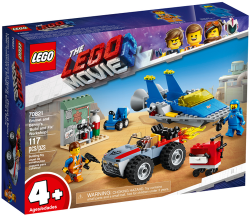 LEGO® The LEGO Movie Emmet and Benny's 'Build and Fix' Workshop! - 70821