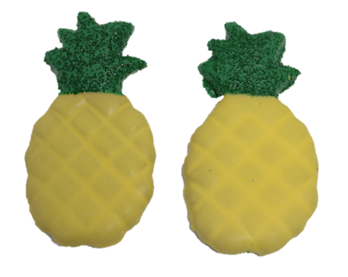 Pineapple Dog Cookie