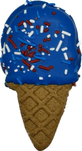 Freedom Cone Dog Cookie
