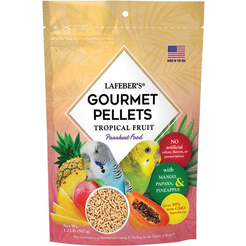 Lafeber's Parakeet Tropical Fruit Gourmet Pellets