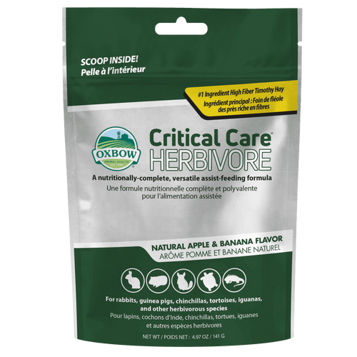 OXBOW CRITICAL CARE HERBIVORE APPLE-BANANA 141g