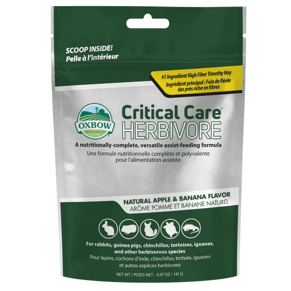 OXBOW CRITICAL CARE HERBIVORE APPLE-BANANA 141g