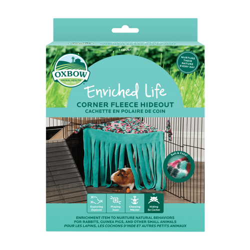 OXBOW ENRICHED LIFE – CORNER FLEECE HIDEOUT