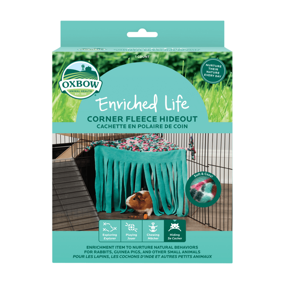 OXBOW ENRICHED LIFE – CORNER FLEECE HIDEOUT