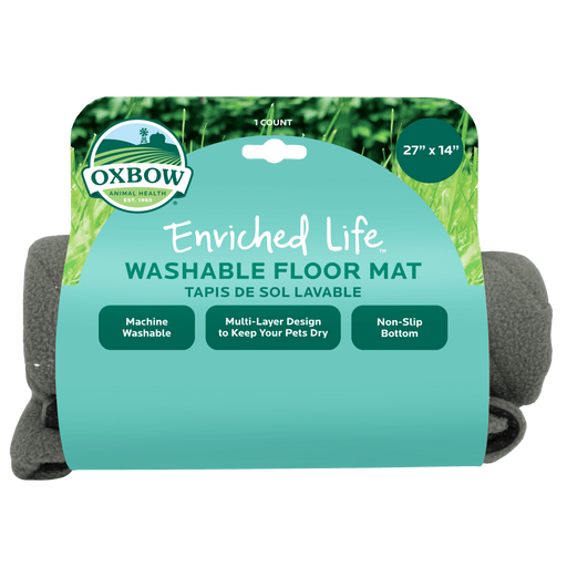 OXBOW ENRICHED LIFE – WASHABLE FLOOR MAT 27x14