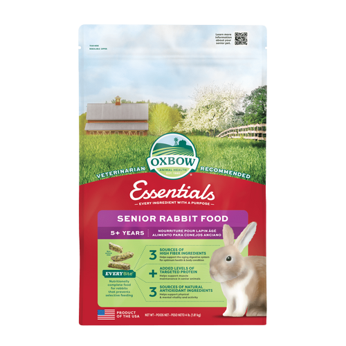 OXBOW ESSENTIALS SENIOR RABBIT FOOD 4Lb