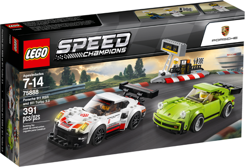 LEGO® Speed Champions Porsche 911 RSR + 911 Turbo - 75888