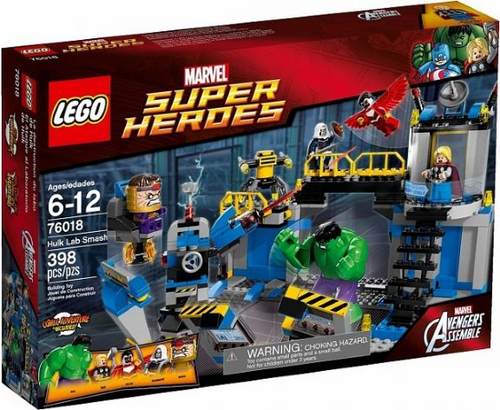 LEGO® Marvel Hulk Lab Smash - 76018
