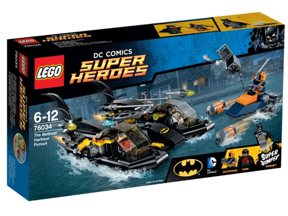 LEGO® DC Comics The Batboat Harbour Pursuit {Harbor} - 76034