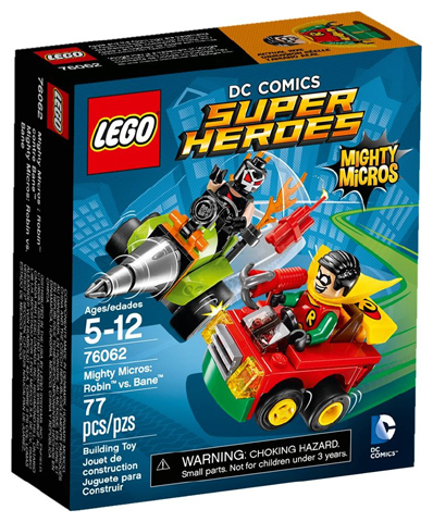 LEGO® DC Comics Mighty Micros: Robin vs. Bane - 76062