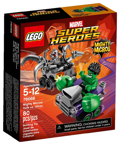 LEGO® Marvel Mighty Micros: Hulk vs. Ultron - 76066