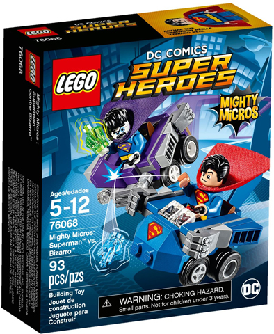 LEGO® DC Comics Mighty Micros: Superman vs. Bizarro - 76068