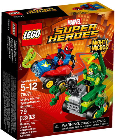 LEGO® Marvel Mighty Micros: Spider-Man vs. Scorpion - 76071