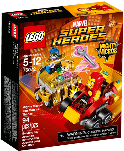 LEGO® Marvel Mighty Micros: Iron Man vs. Thanos - 76072