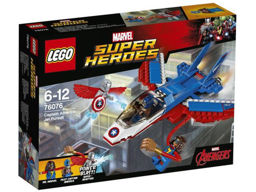 LEGO® Marvel Captain America Jet Pursuit - 76076