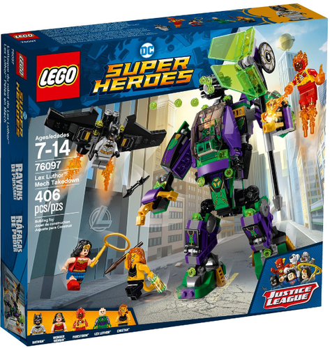 LEGO® DC Lex Luthor Mech Takedown - 76097