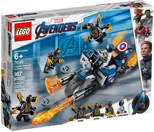 LEGO® Marvel Captain America: Outriders Attack - 76123