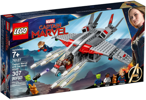 LEGO® Marvel Captain Marvel and The Skrull Attack - 76127