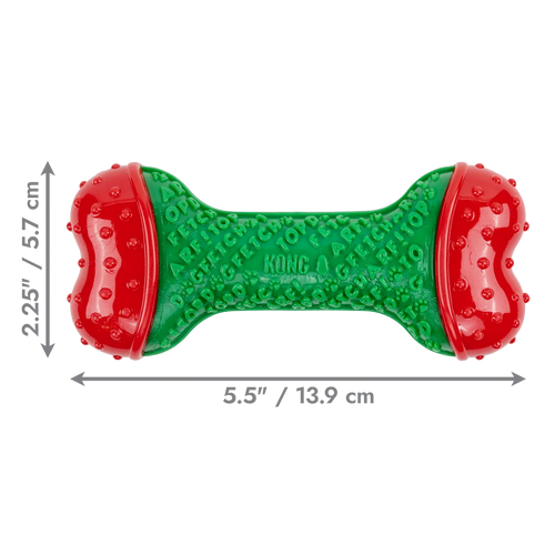 KONG HOLIDAY CORESTRENGTH BONE - Small/Medium
