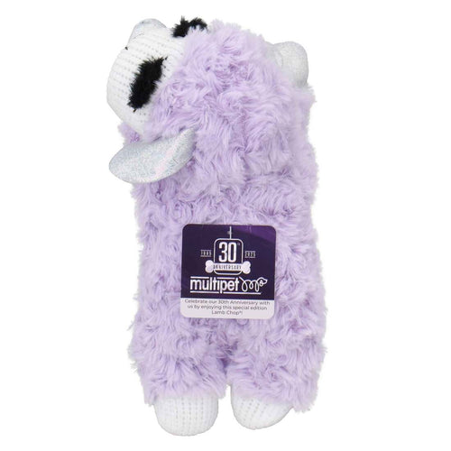 Multipet Lamb Chop 30th Anniversary Lavender Dog Toy