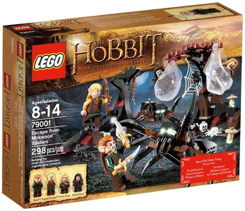 LEGO® The Lord of the Rings Escape from Mirkwood Spiders - 79001