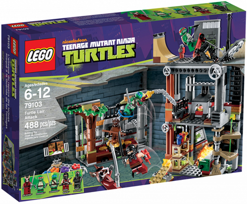 LEGO® Teenage Mutant Ninja Turtles Turtle Lair Attack - 79103