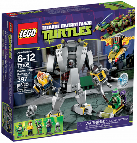 LEGO® Teenage Mutant Ninja Turtles - Baxter Robot Rampage - 79105