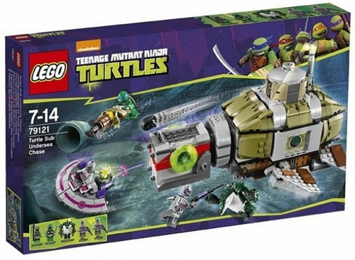 LEGO® Teenage Mutant Ninja Turtles Turtle Sub Undersea Chase - 79121