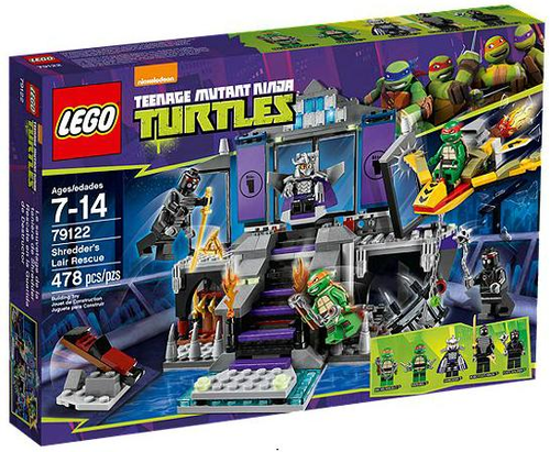 LEGO® Teenage Mutant Ninja Turtles Shredder's Lair Rescue - 79122