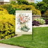 Bloomed Boots Garden Flag