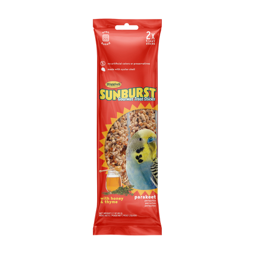 SUNBURST TREAT STICKS HONEY & THYME - PARAKEET