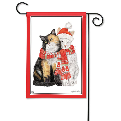 Cuddly Cats Garden Flag