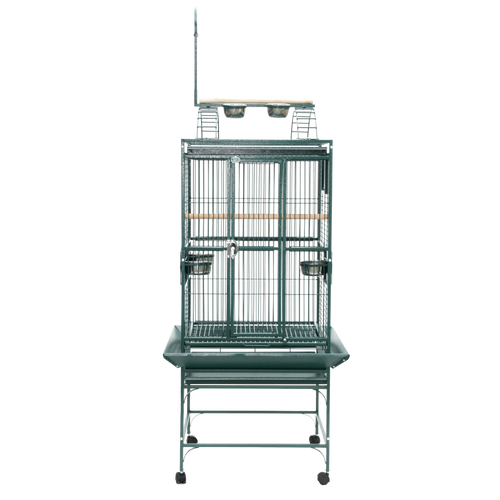 24x22x62 PlayTop Bird Cage - Green