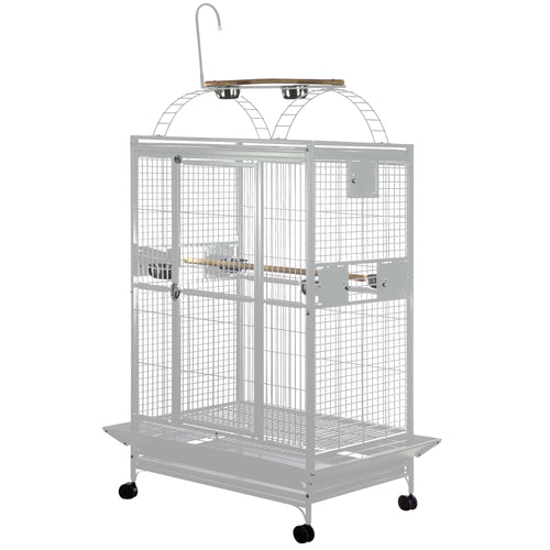 40x 30x 75 PlayTop Bird Cage - White