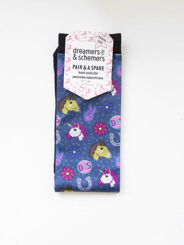 Patch Perfect Youth Pair & a Spare Socks
