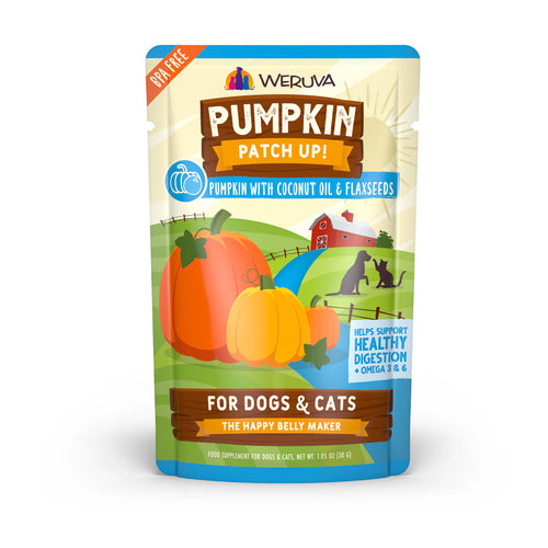 Weruva Pumpkin Patch Up Pumpkin with Coconut Oil & Flaxseeds Pumpkin Supplement - 2.8oz