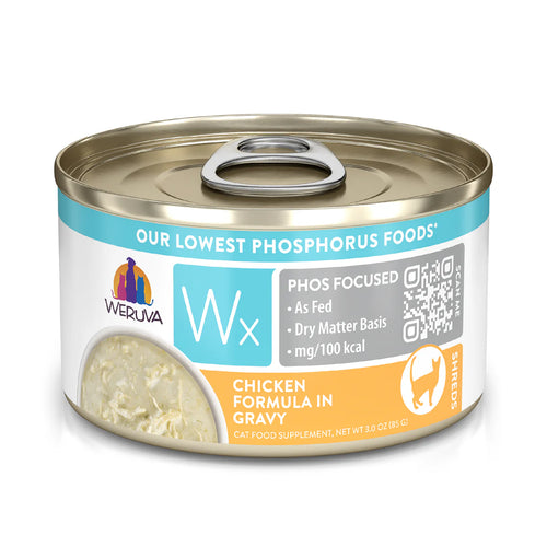 Weruva Wx Phos Focused Chicken Formula in Gravy 3oz