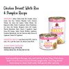 Weruva Awesome Functions Awesome Belly Chicken Breast, White Rice & Pumpkin Dog Food Recipe In Broth - 14oz