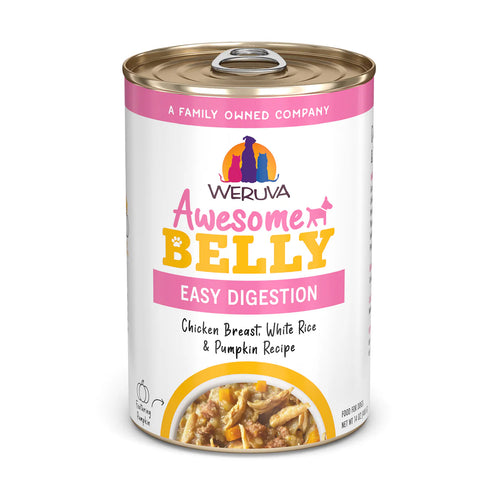 Weruva Awesome Functions Awesome Belly Chicken Breast, White Rice & Pumpkin Dog Food Recipe In Broth - 14oz