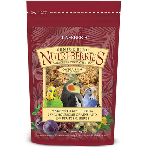 Lafeber's Senior Bird Nutri-Berries for Parakeet & Cockatiel