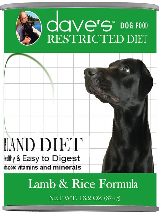 Dave’s Restricted Diet Bland - Lamb and Rice