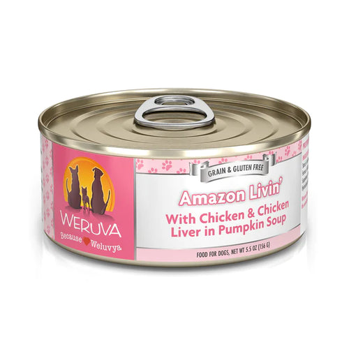 Weruva Amazon Livin' 5.5oz Wet Dog Food