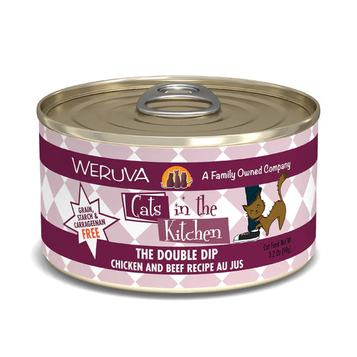 Weruva Cats in the Kitchen The Double Dip Wet Cat Food 6oz