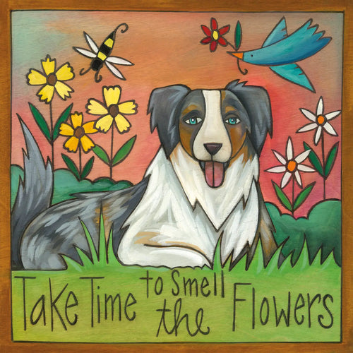 Australian Shepherd Wall Plaque | Walter